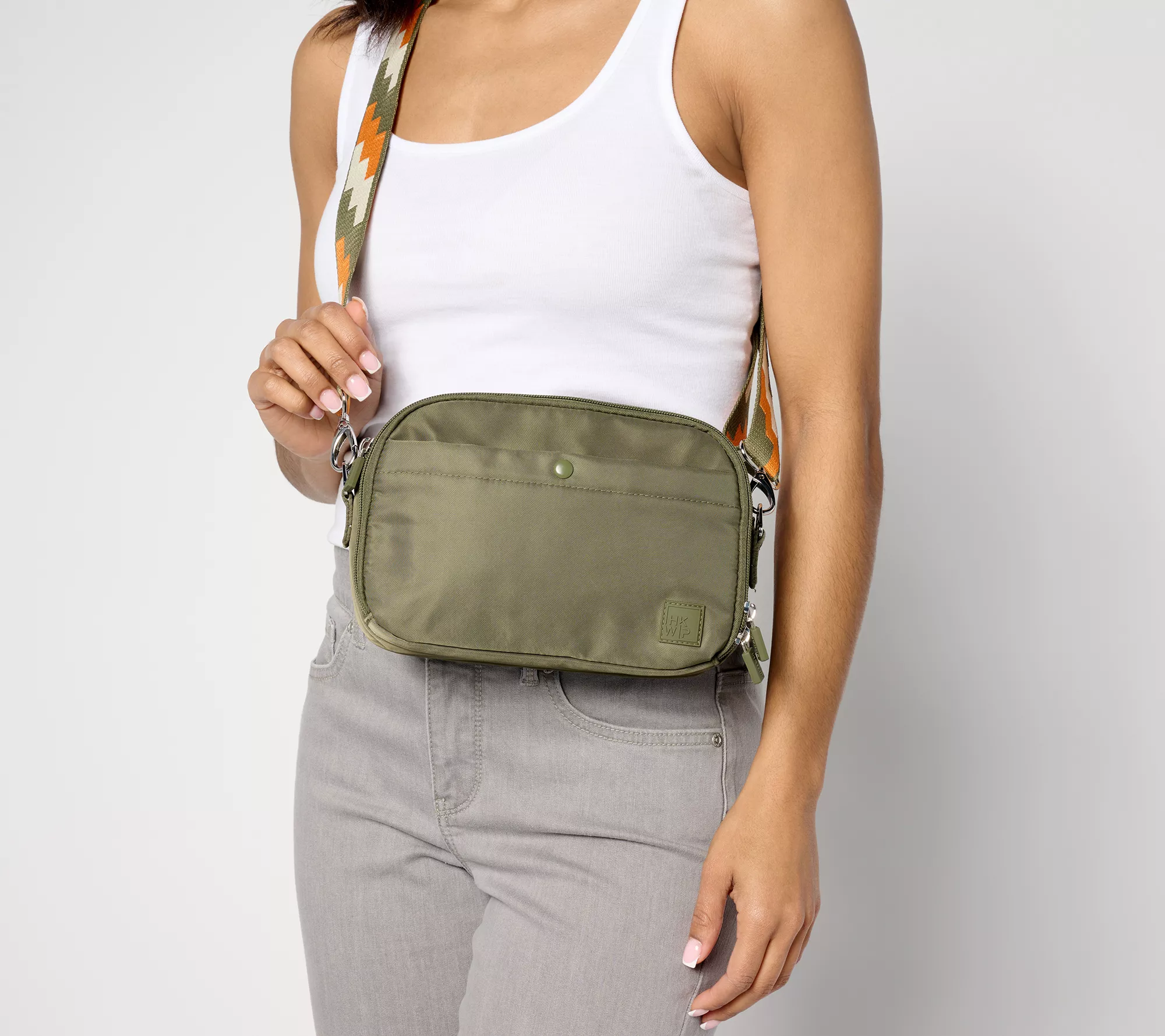 "As Is" IHKWIP Day to Day Convertible Crossbody with Two Straps