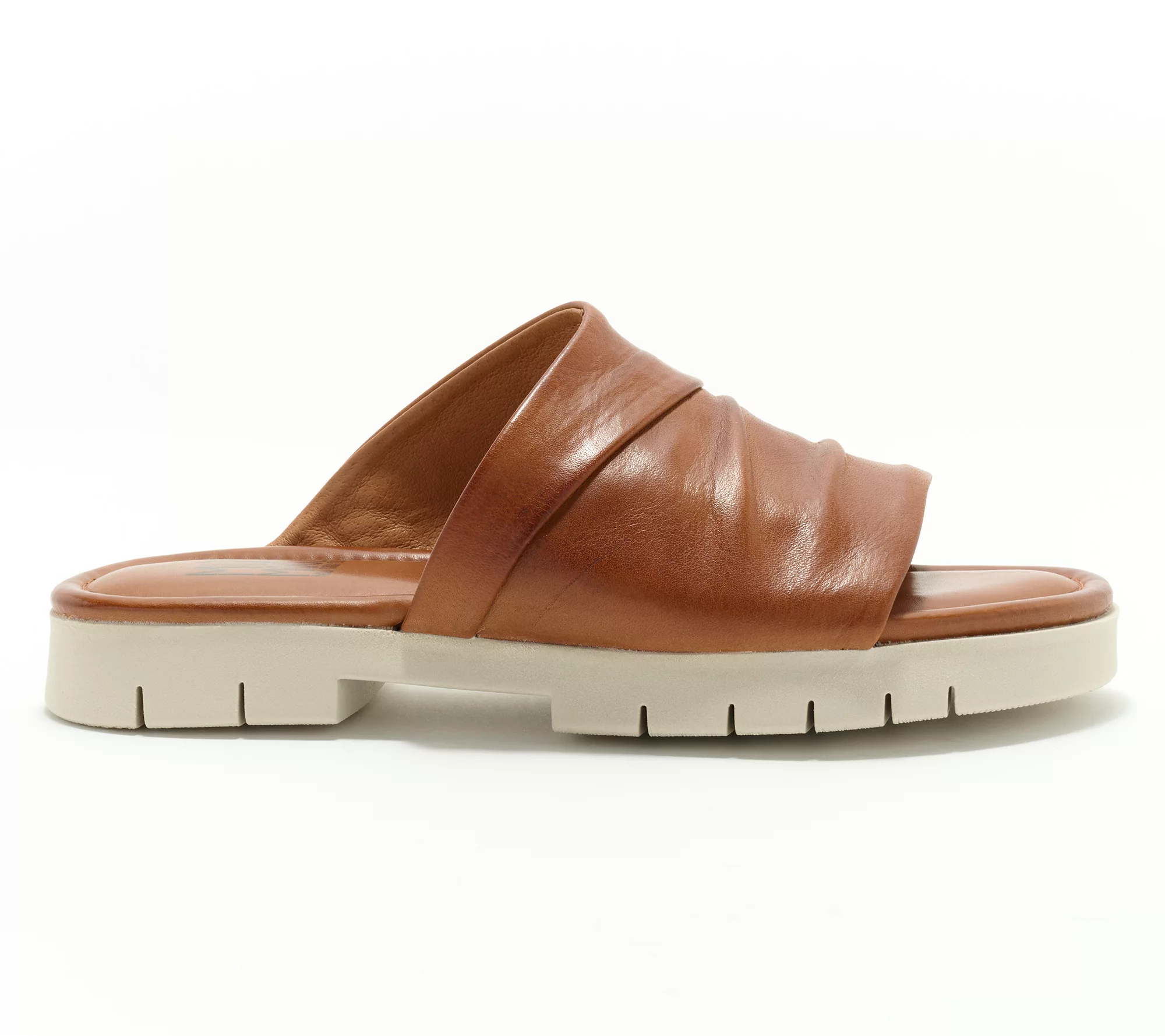 "As Is" Miz Mooz Leather Slide Sandals- Claribel