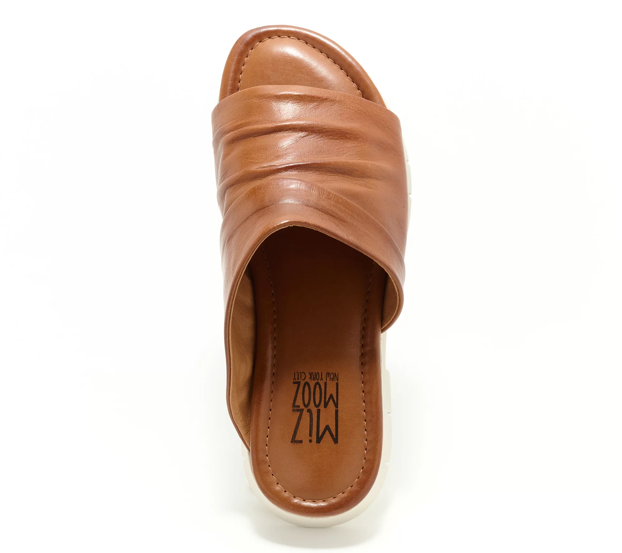 "As Is" Miz Mooz Leather Slide Sandals- Claribel