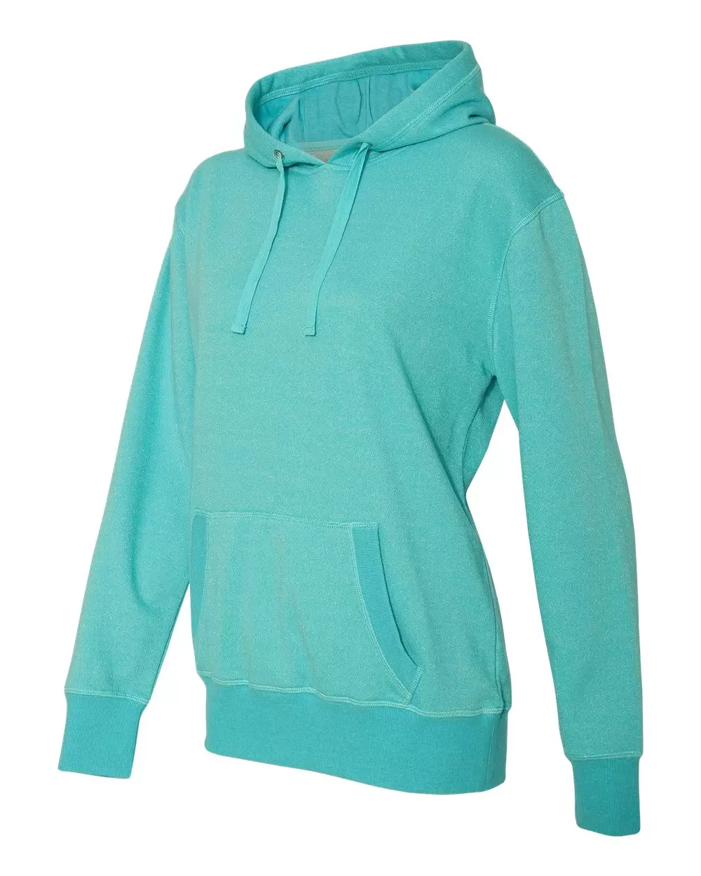 8860 J. America Women's Glitter French Terry Hooded Pullover SKU: 8860