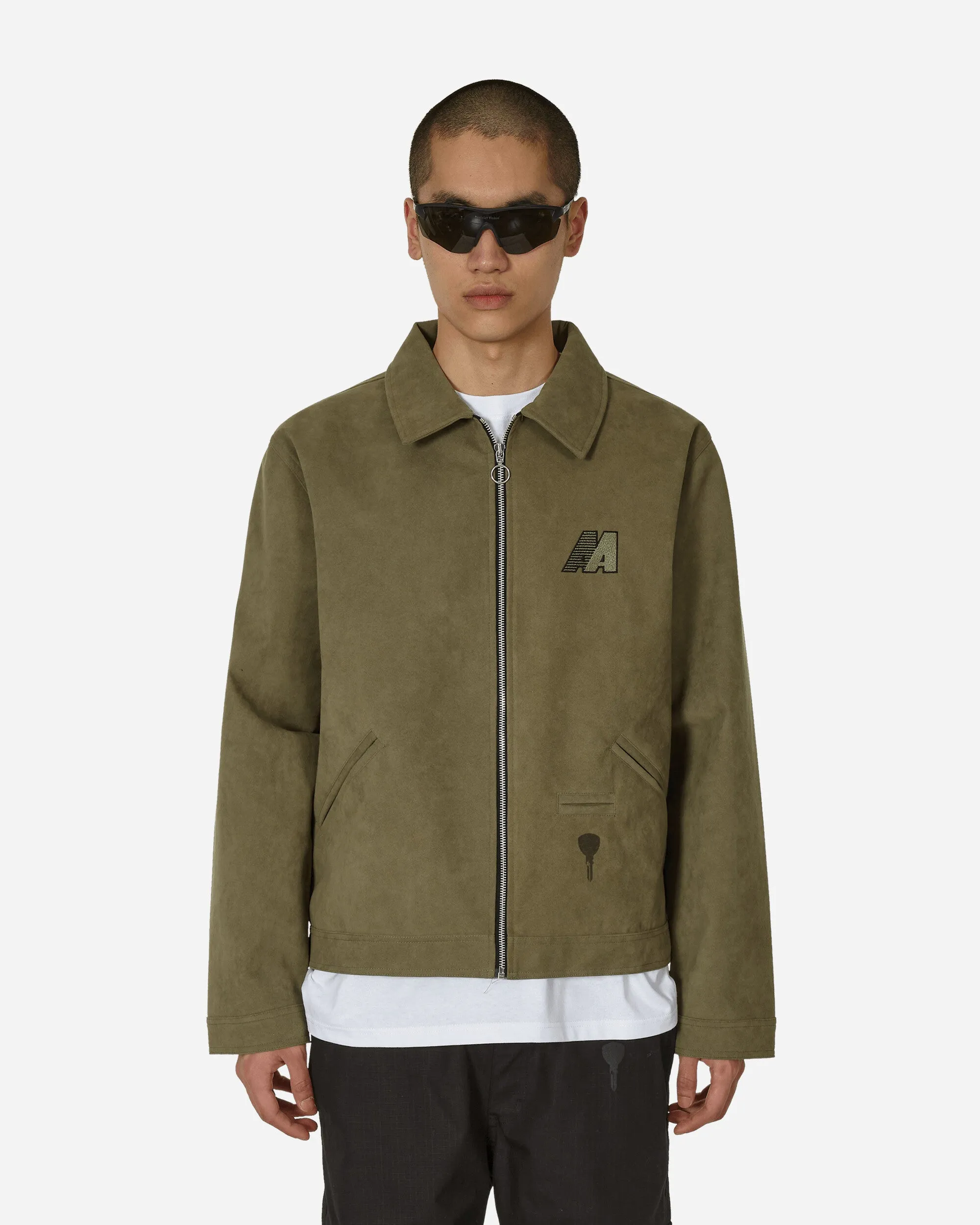 Ally Alcantara Jacket Army Green