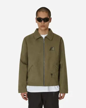 Ally Alcantara Jacket Army Green