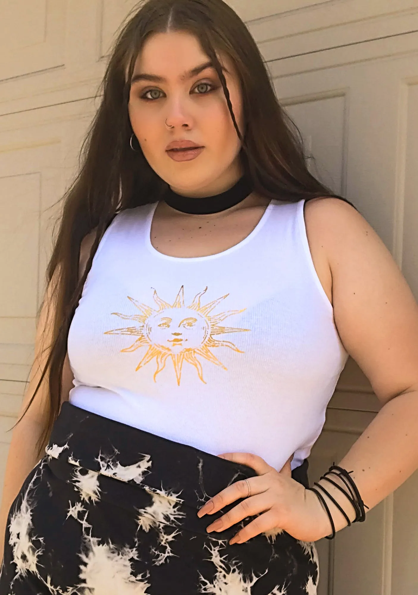 Always Racing The Sun Graphic Tank-