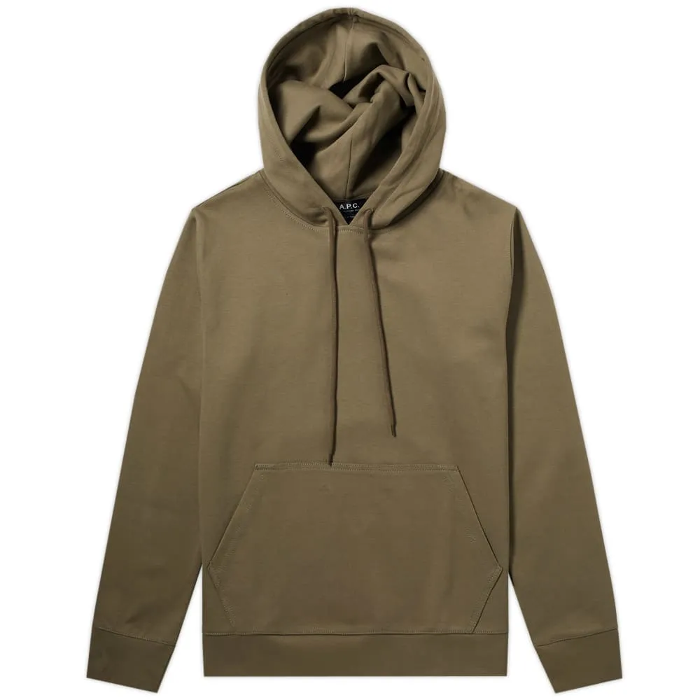 A.P.C. Stefen Pullover HoodyKhaki