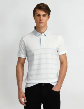 Arrow Horizontal Striped Regular Polo Shirt