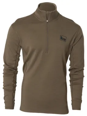 Banded Base Merino Wool 1/4 Zip Pullover