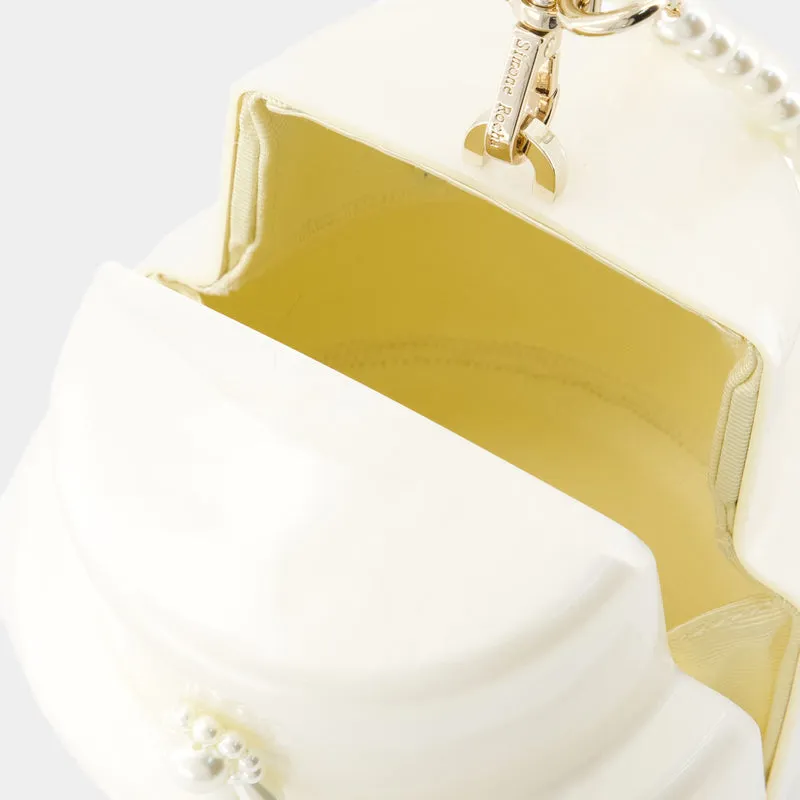 Beaded Sprinkle Cake Crossbody - Simone Rocha - Beige