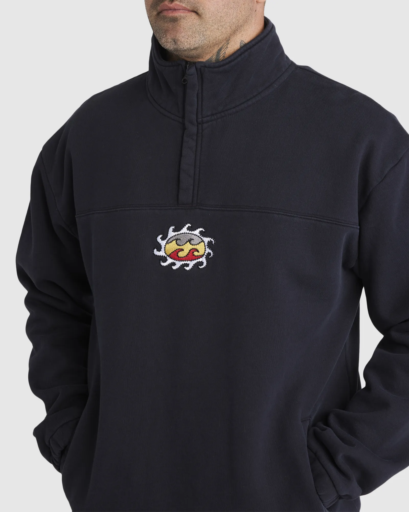 Billabong Otis King Pawn Pullover - Black | SurfStitch