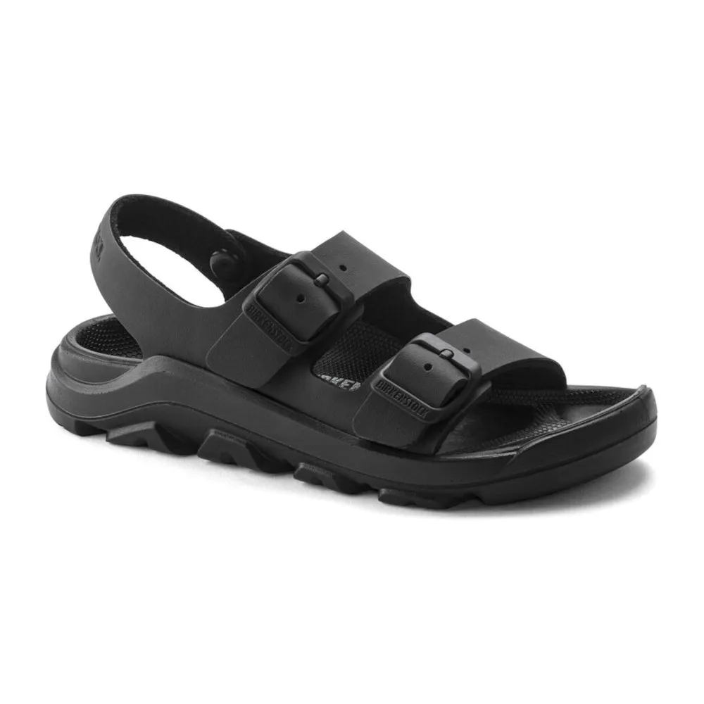 Birkenstock Mogami Black Birko-Flor Kid’s Sandals (Narrow)