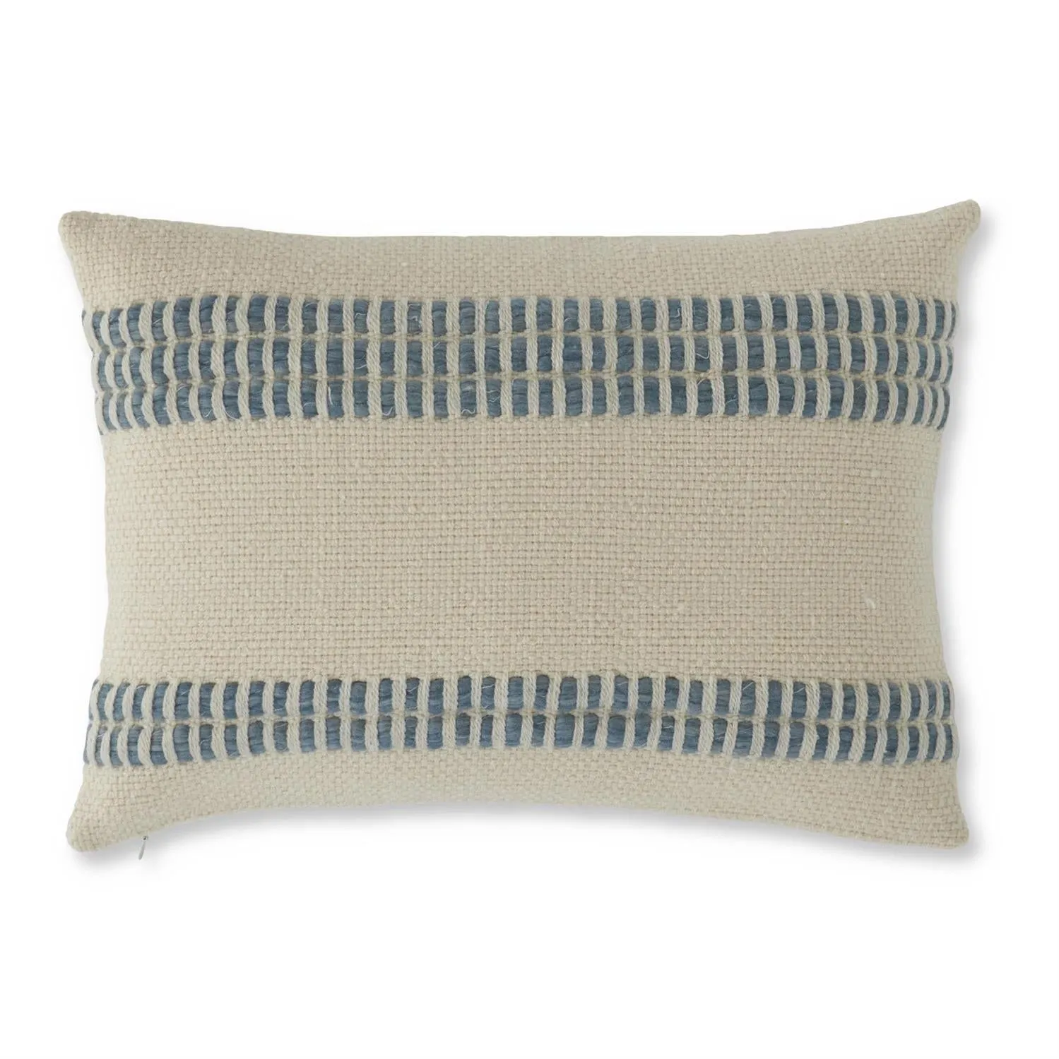 Blue & White Lumbar Pillow