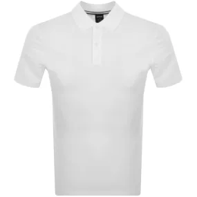 BOSS Pallas Polo T Shirt White