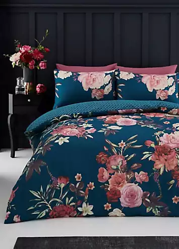 Buy One Get One Free - Gaveno Cavailia Flora Teal Duvet Cover Set | Kaleidoscope