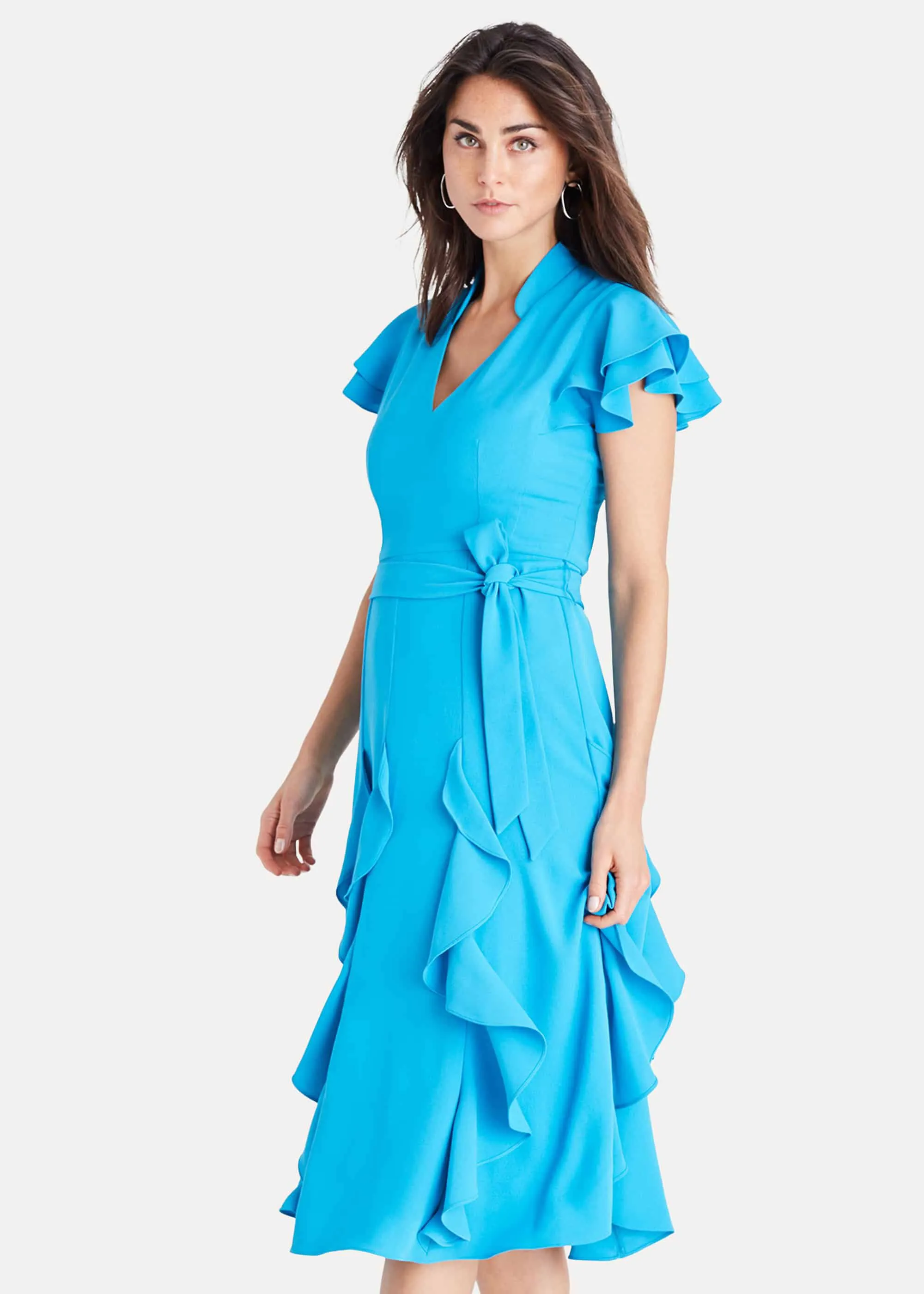 Cemile Frill Dress