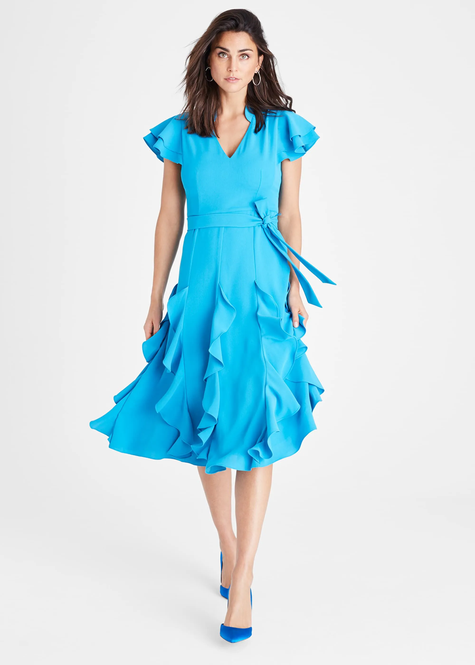 Cemile Frill Dress