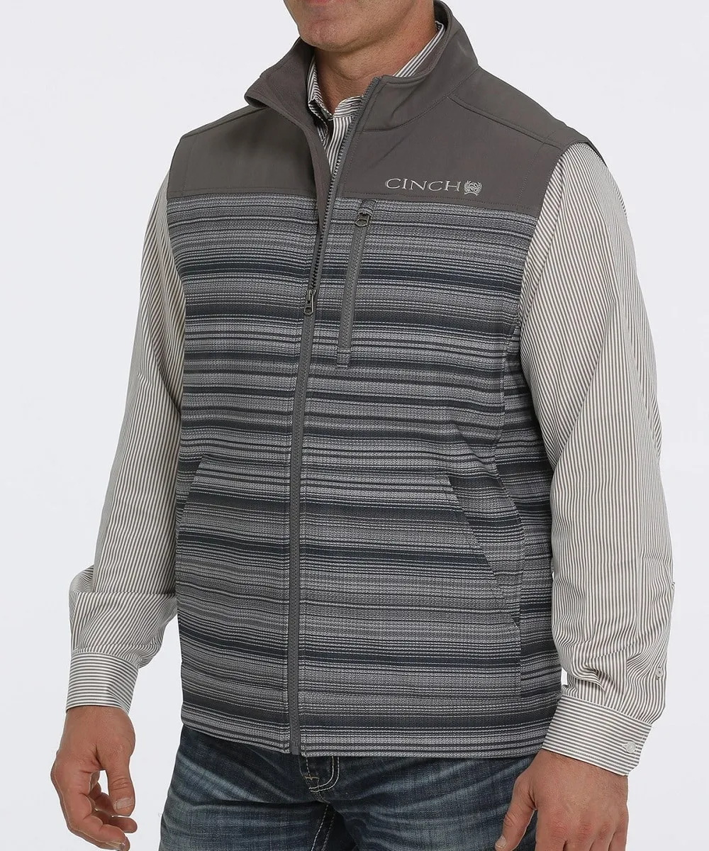 Cinch Men's Gray Bonded Vest