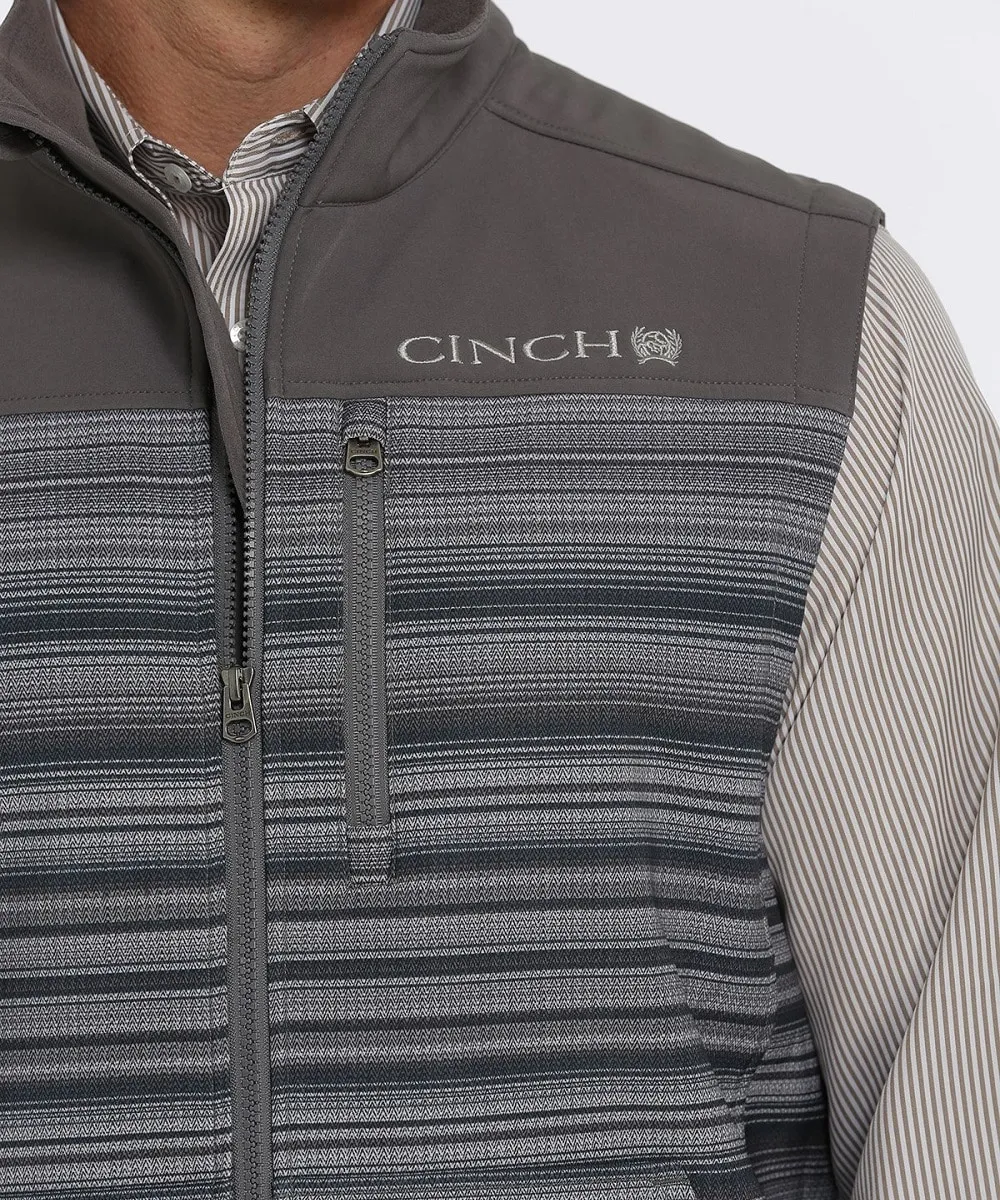 Cinch Men's Gray Bonded Vest