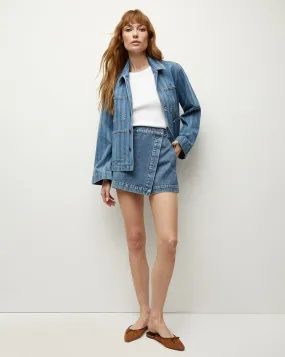 Dahl Striped Denim Chore Jacket