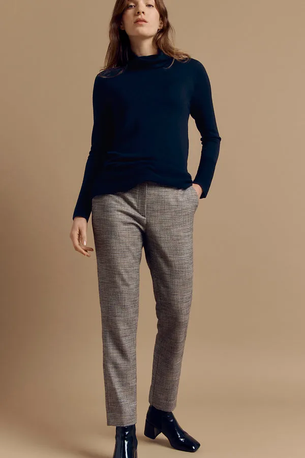 Devernois PUCE HOUNDSTOOTH TROUSERS