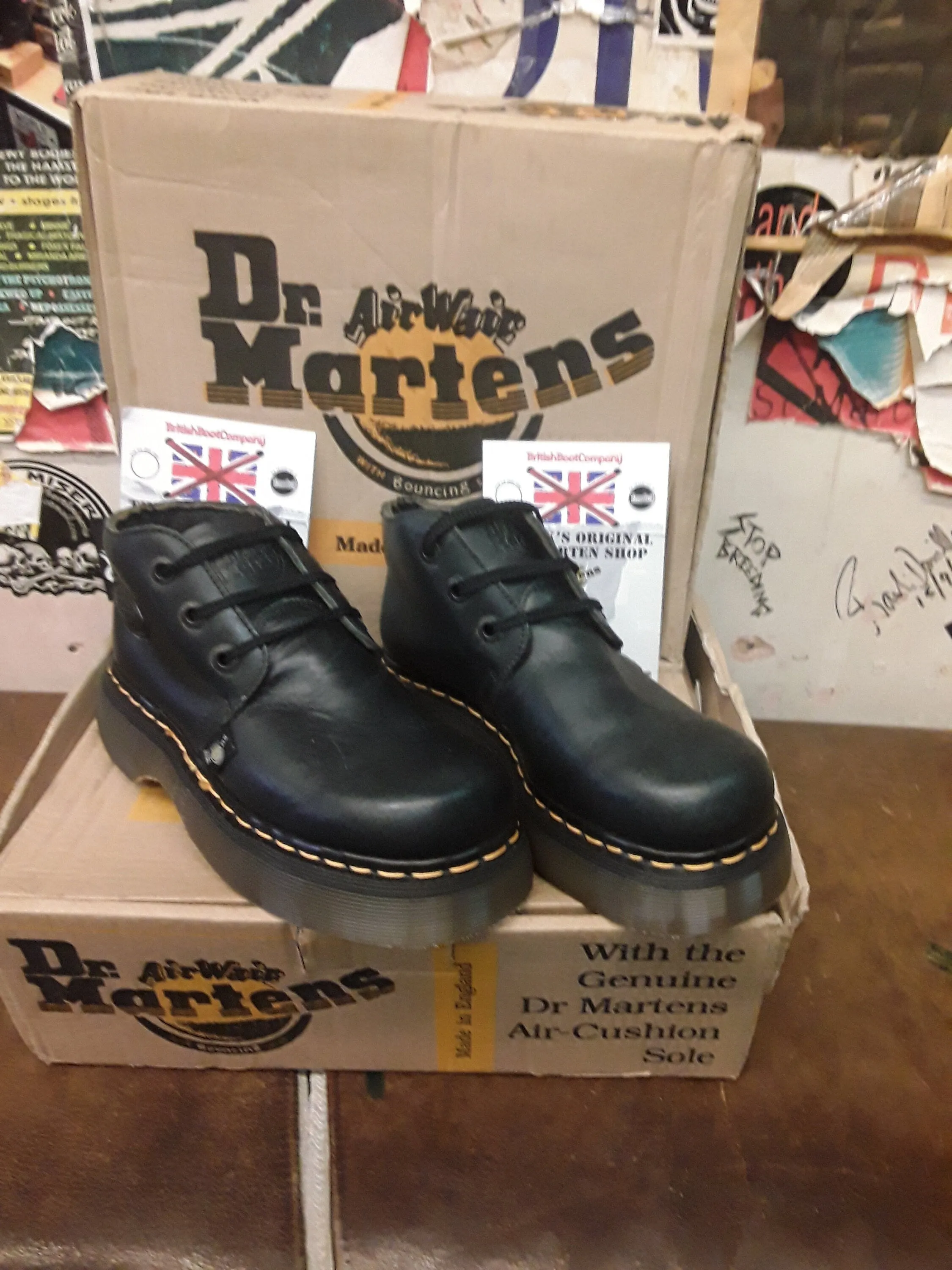 Dr Martens 8352 Made in England Black Size 4