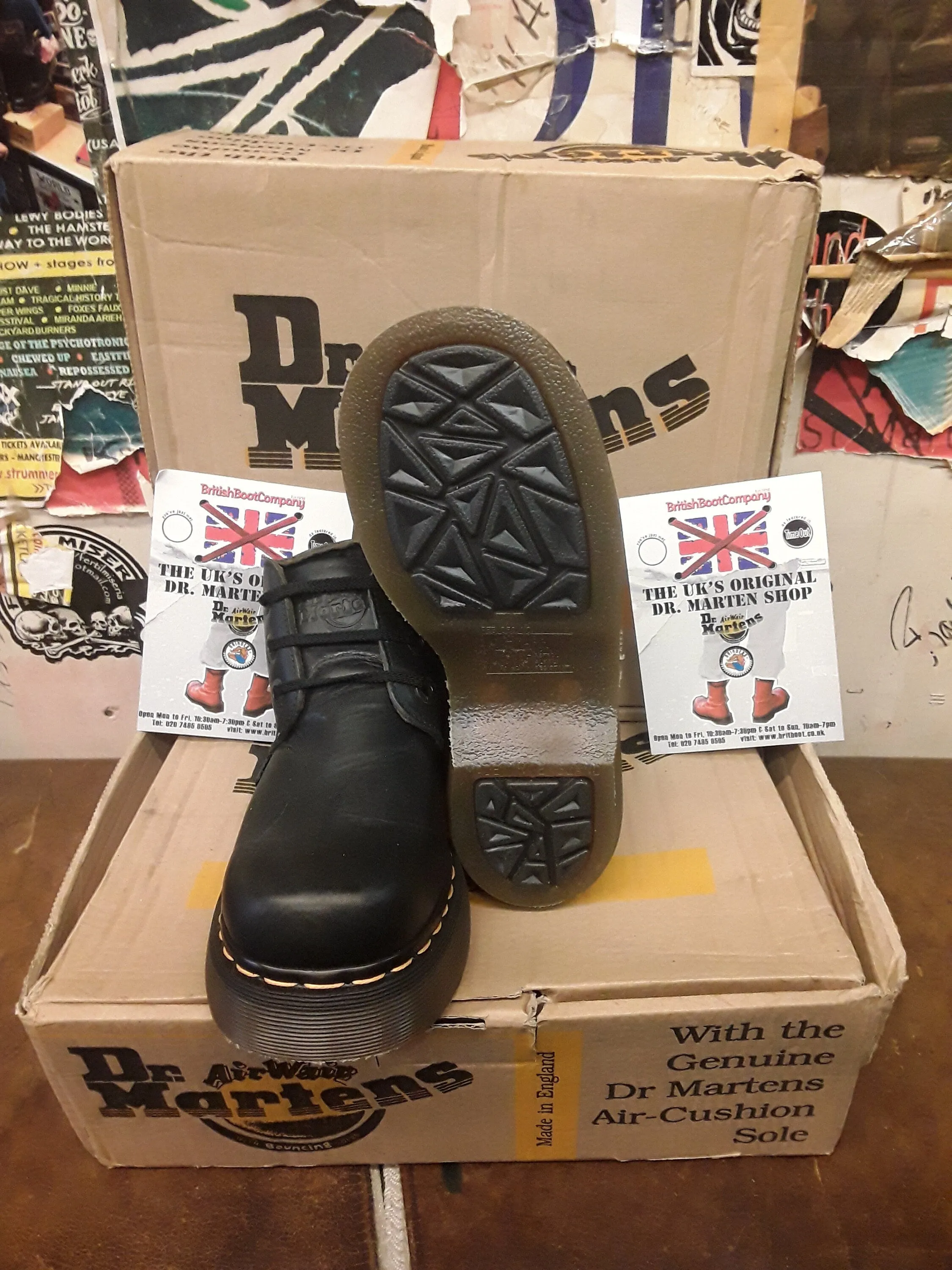 Dr Martens 8352 Made in England Black Size 4