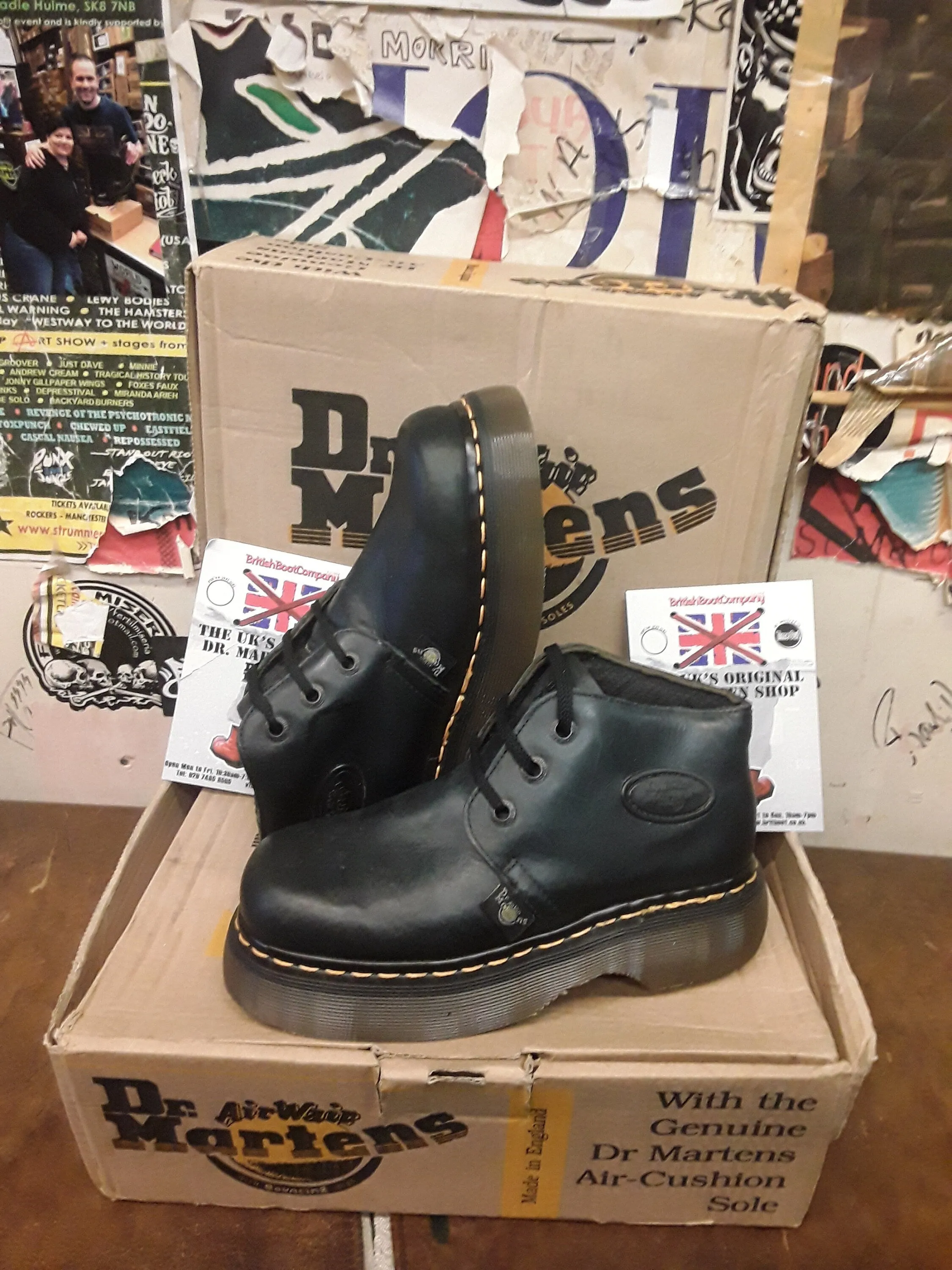 Dr Martens 8352 Made in England Black Size 4