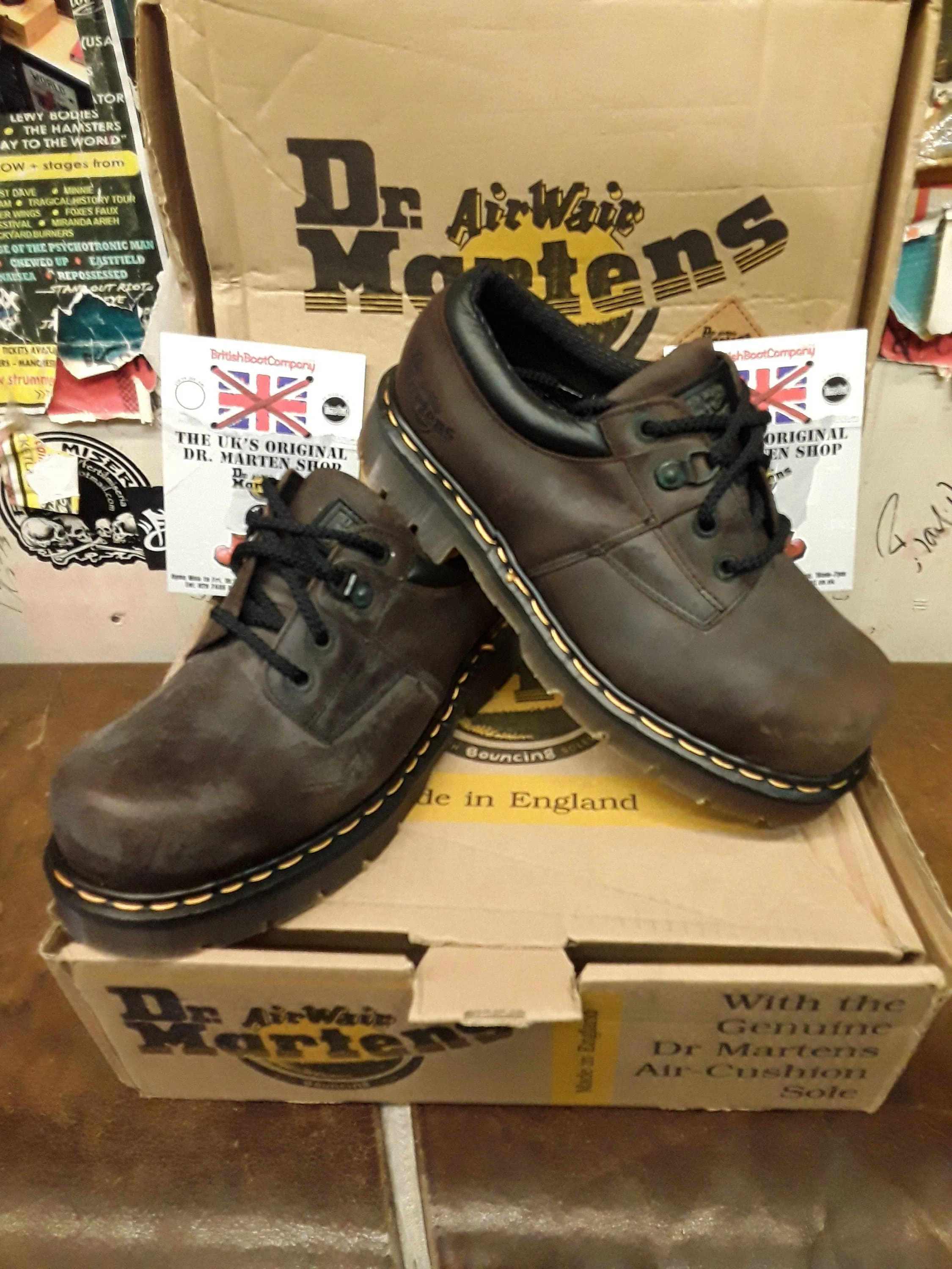 Dr Martens 8833 GAUCHO CRAZY HORSE Made in England Shoe Various Sizes