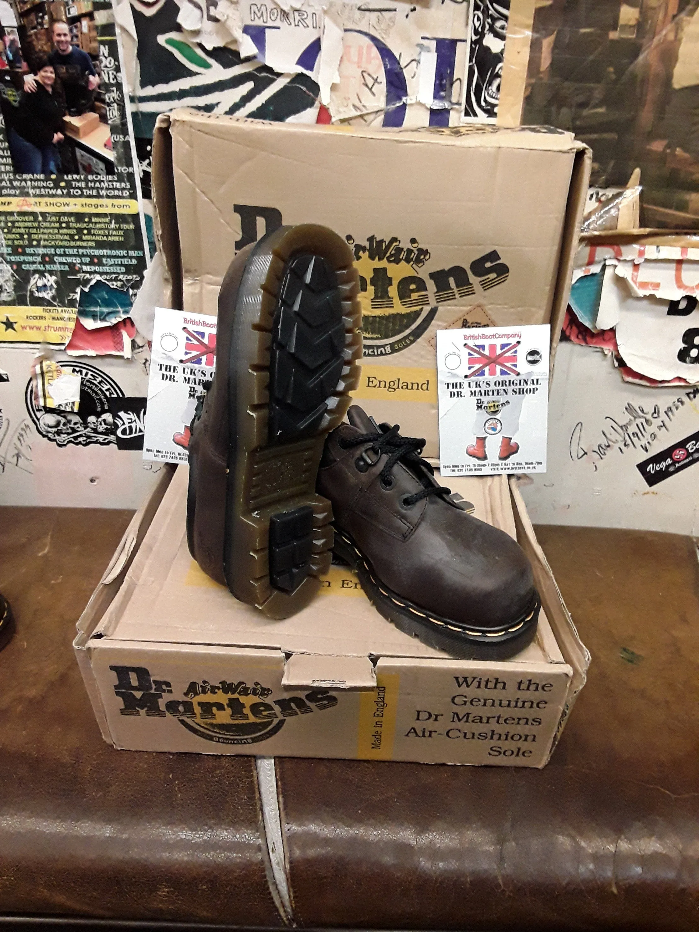 Dr Martens 8833 GAUCHO CRAZY HORSE Made in England Shoe Various Sizes