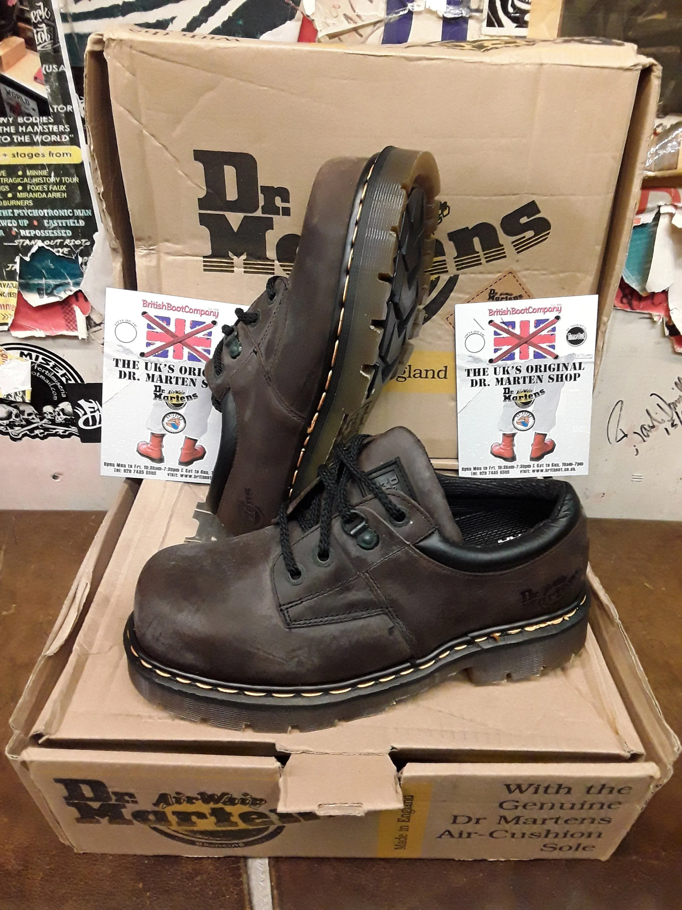 Dr Martens 8833 GAUCHO CRAZY HORSE Made in England Shoe Various Sizes