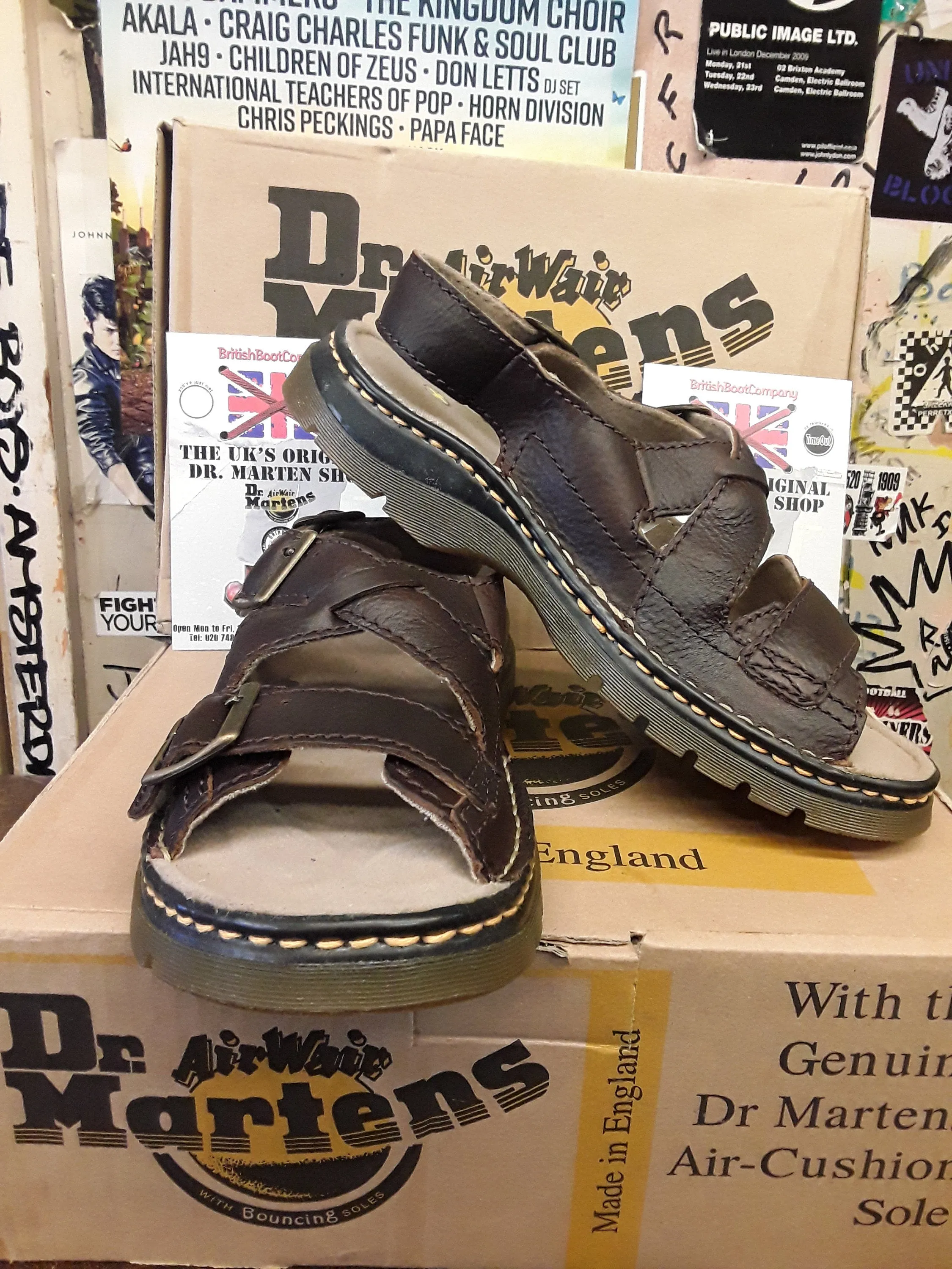 Dr Martens 8B85 Sandal Bark Size 9