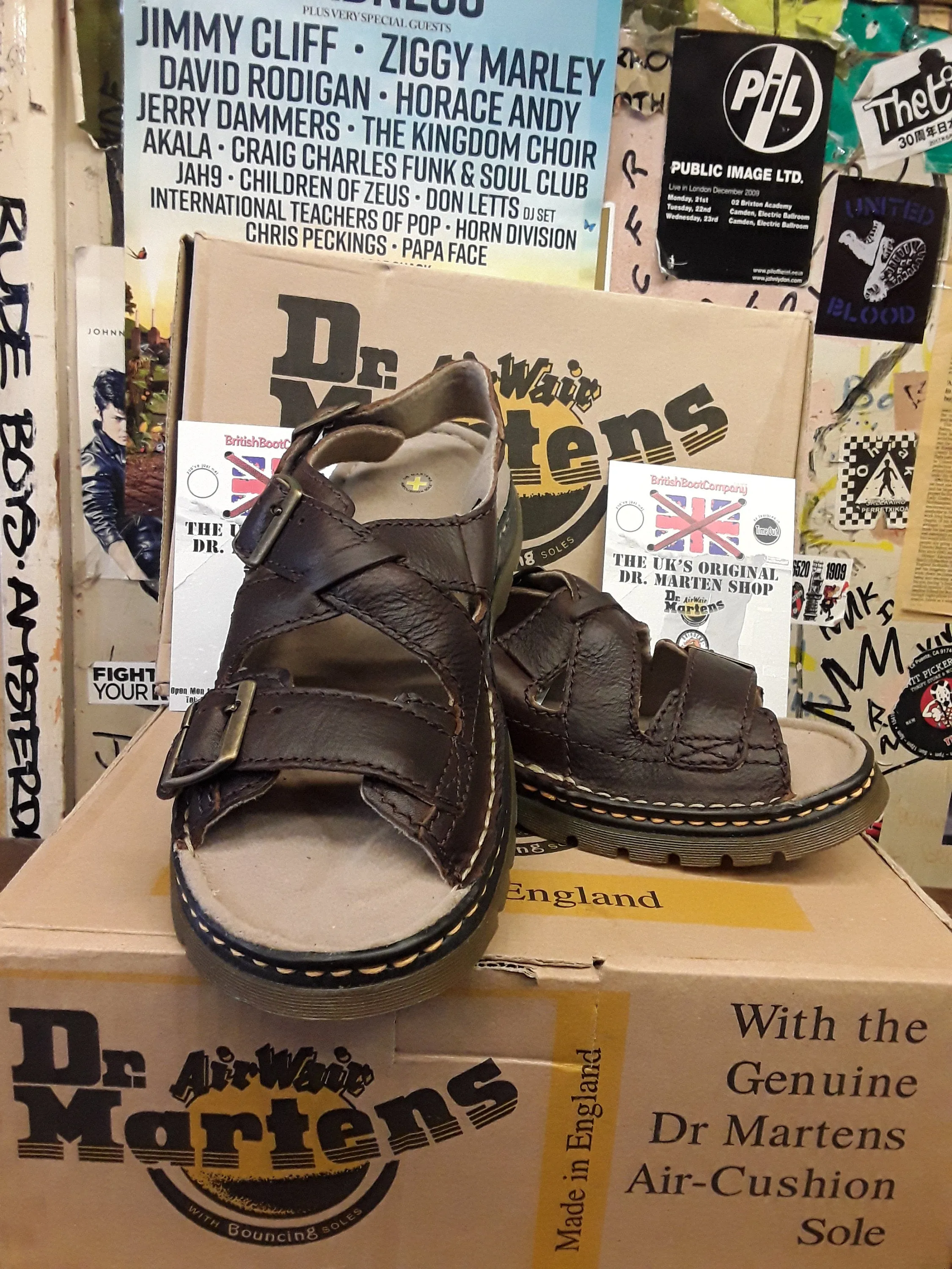 Dr Martens 8B85 Sandal Bark Size 9