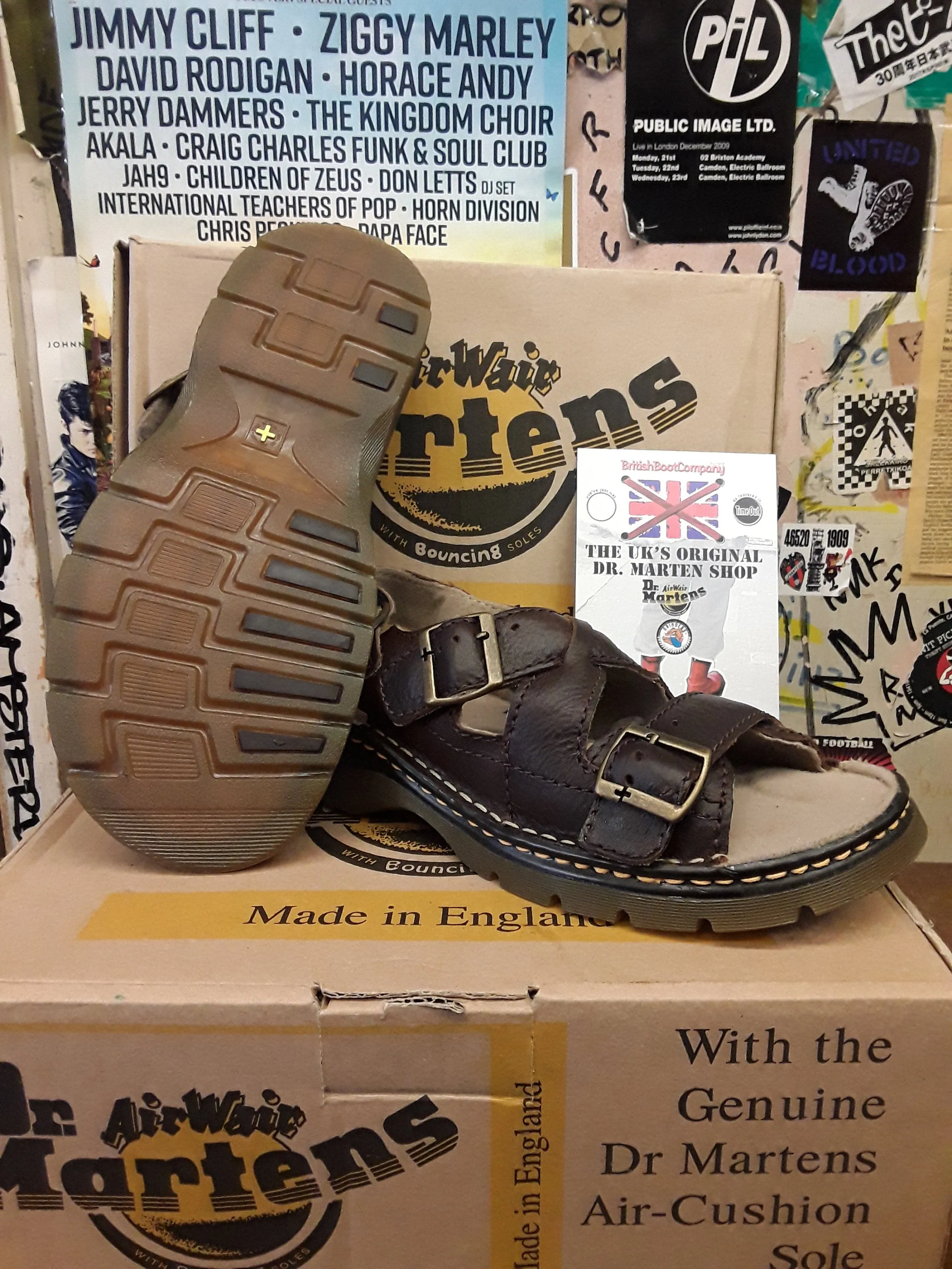 Dr Martens 8B85 Sandal Bark Size 9