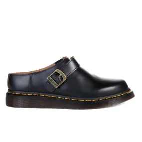 DR. MARTENS ARCHIVE MULE BLACK VINTAGE SMOOTH