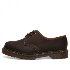 Dr. Martens Men's 1461 Wax Commander Shoe Sneakers in Rustric Brown