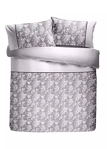 Dreams & Drapes Lavender Woven Jasmine Duvet Cover Set | Kaleidoscope