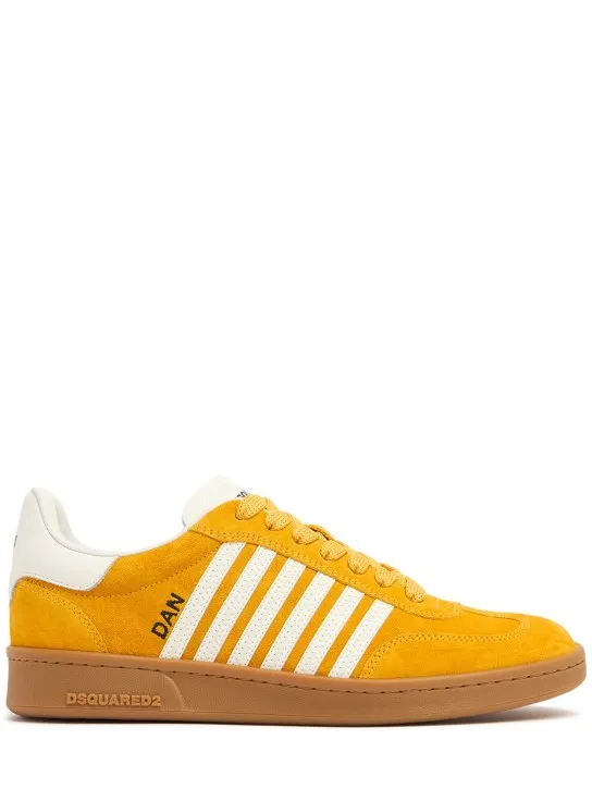 Dsquared2   20mm Boxer suede sneakers 