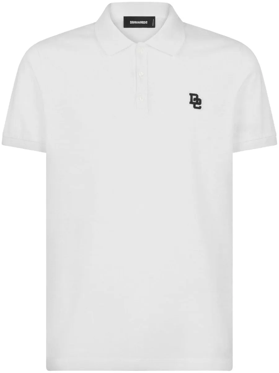 Dsquared2    Dsquared2 Logo Cotton Polo Shirt