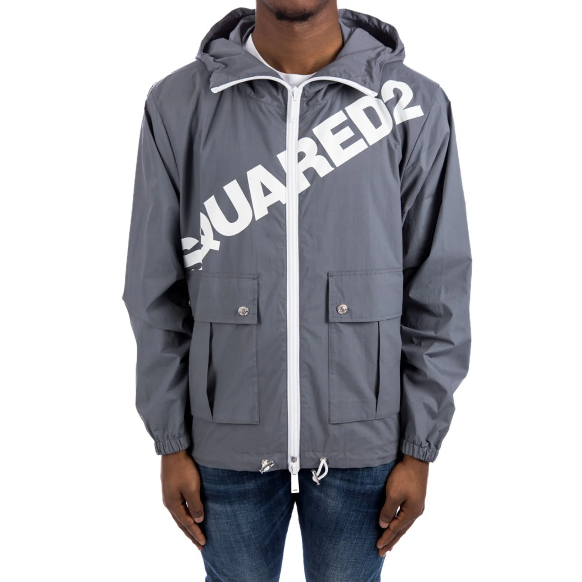 Dsquared2 Logo Hooded Windbreaker