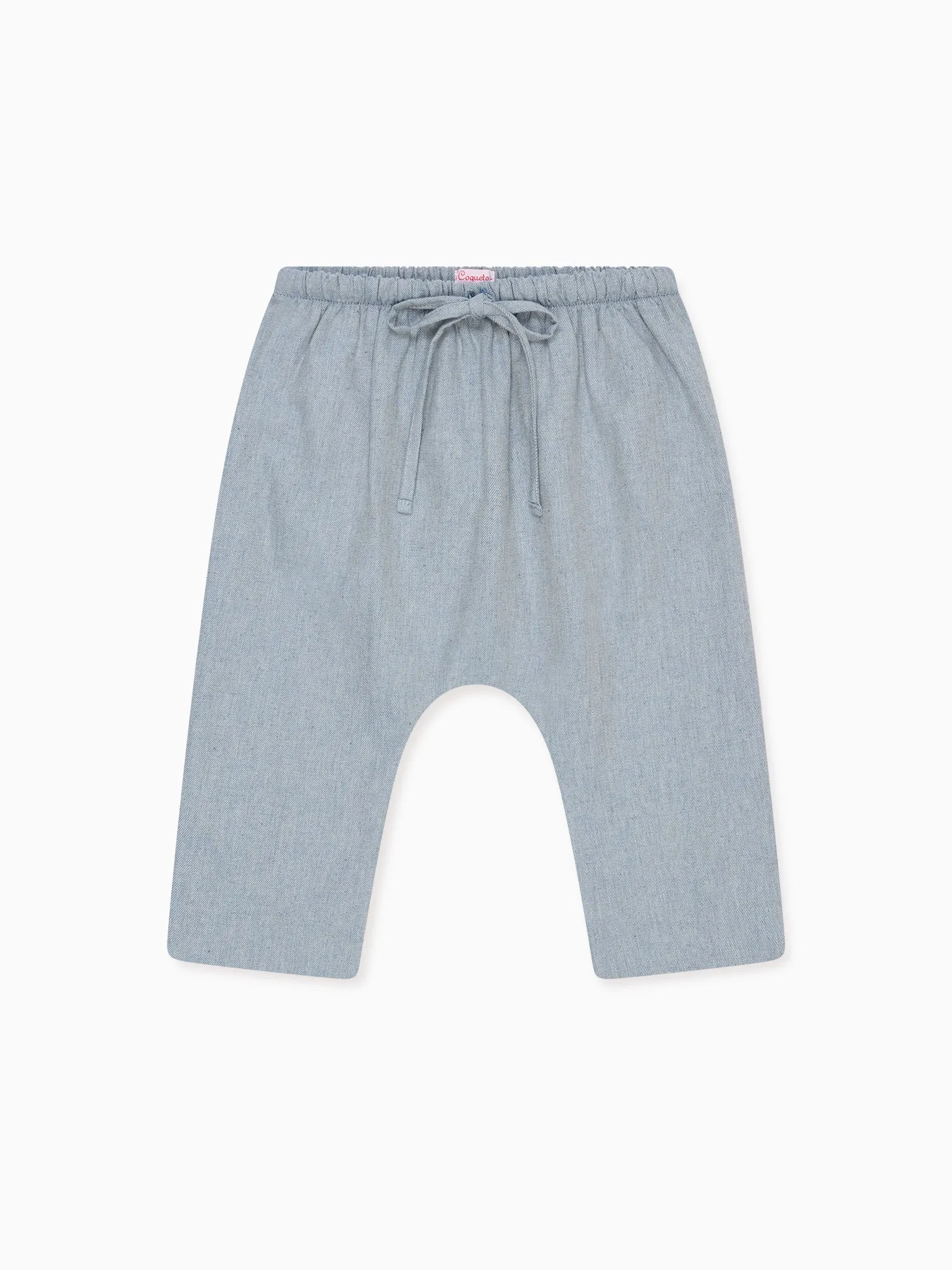 Dusty Blue Alex Baby Trousers