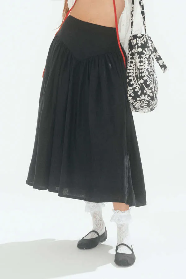 Eliza FaulknerLucille Skirt - Black