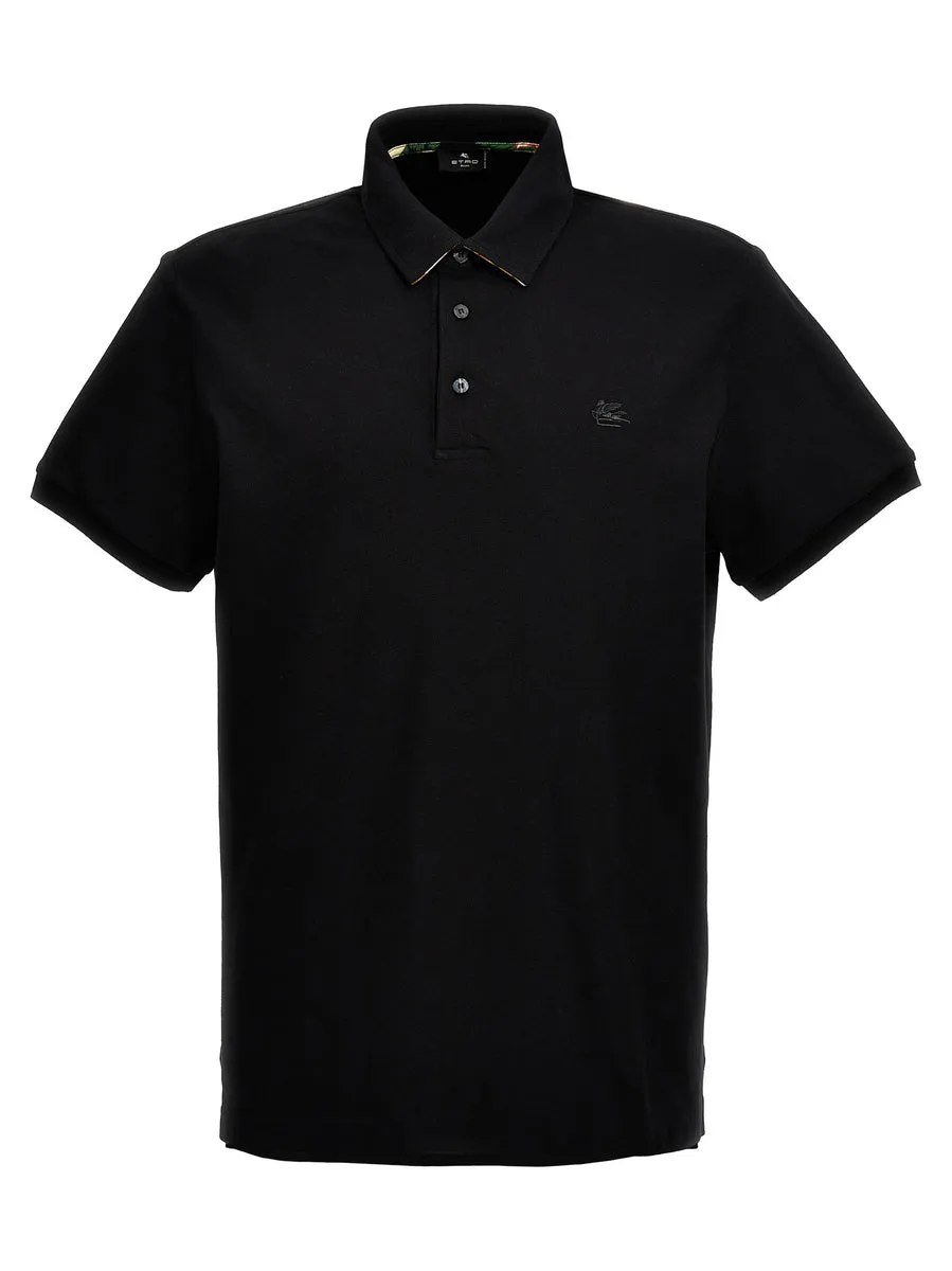 ETRO    Etro Logo Embroidery Polo Shirt