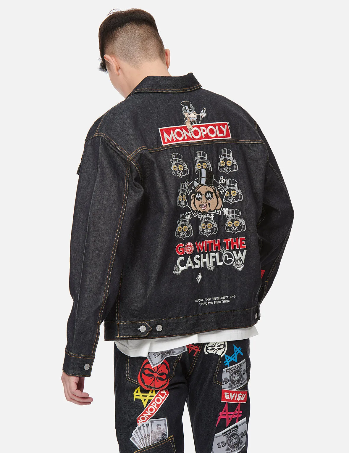 EVISU x MONOPOLY Denim Jacket