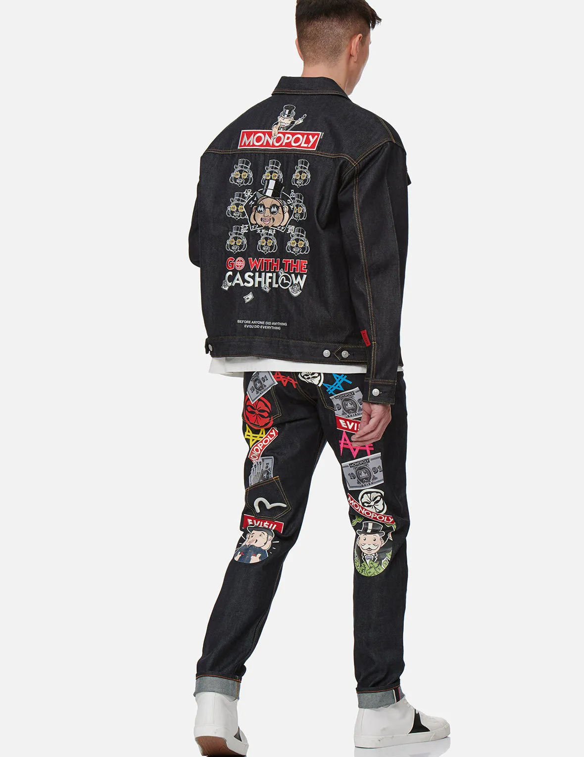 EVISU x MONOPOLY Denim Jacket