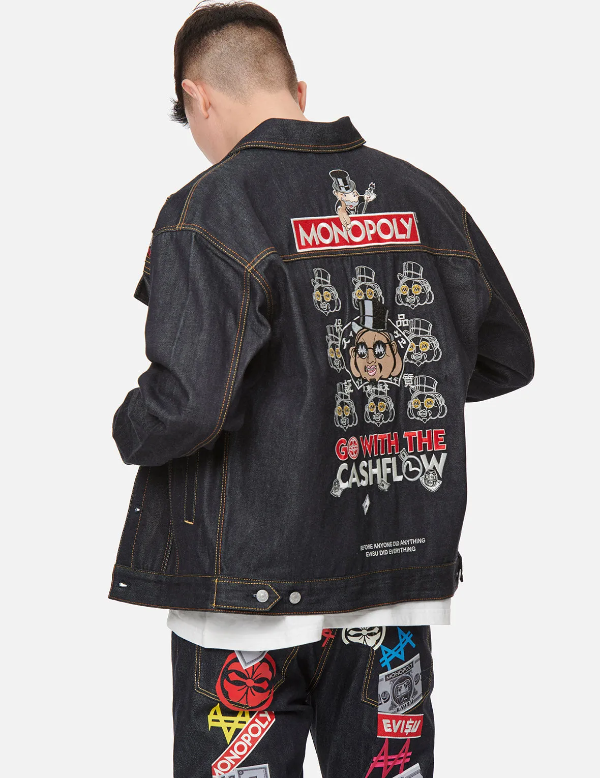 EVISU x MONOPOLY Denim Jacket