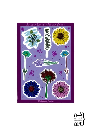 Flower Power - Sticker Sheet