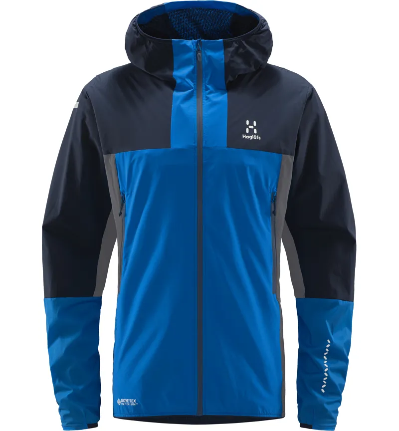 Haglofs Mens L.I.M Alpha Hoodie Nordic Blue