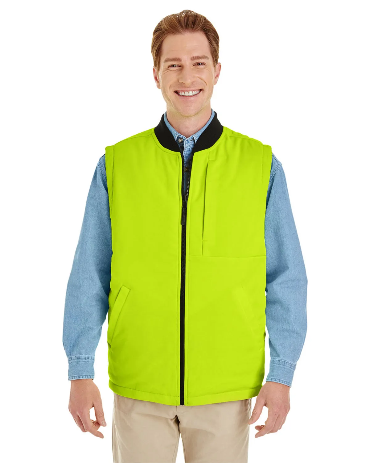 Harriton M776 Men Dockside Interactive Reversible Freezer Vest