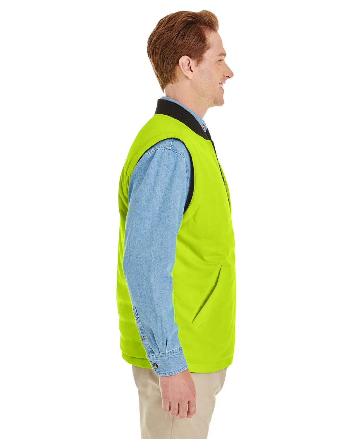 Harriton M776 Men Dockside Interactive Reversible Freezer Vest