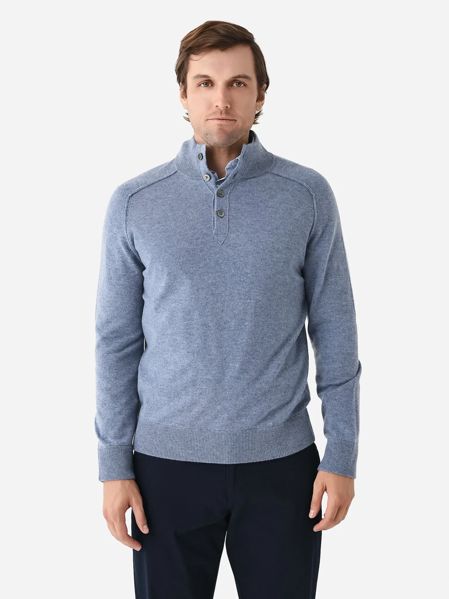     HARTFORD  Men's High Neck Pullover    