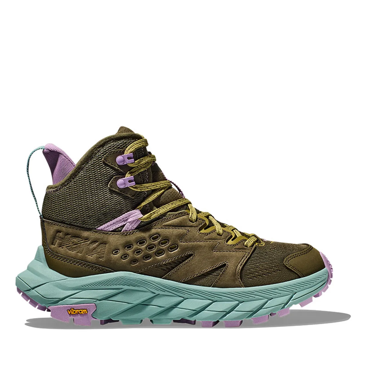 Hoka 1134506 ANACAPA BREEZE MID Hikers Dark Olive Agave