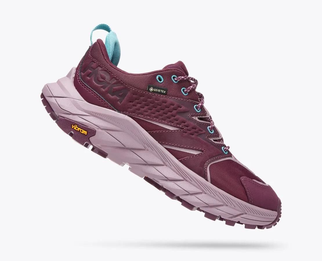 Hoka Anacapa Low GTX Grape Wine Elderberry Women's